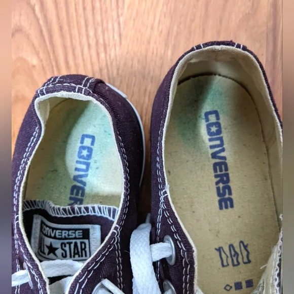 2/$35 Unisex Purple Retro Converse sneakers - Picture 8 of 8